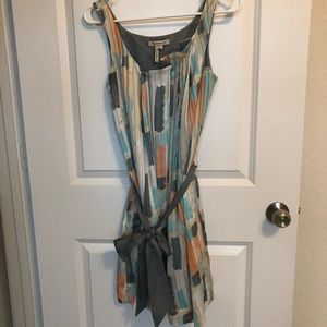 BCBG Pattern Sleeveless Dress
